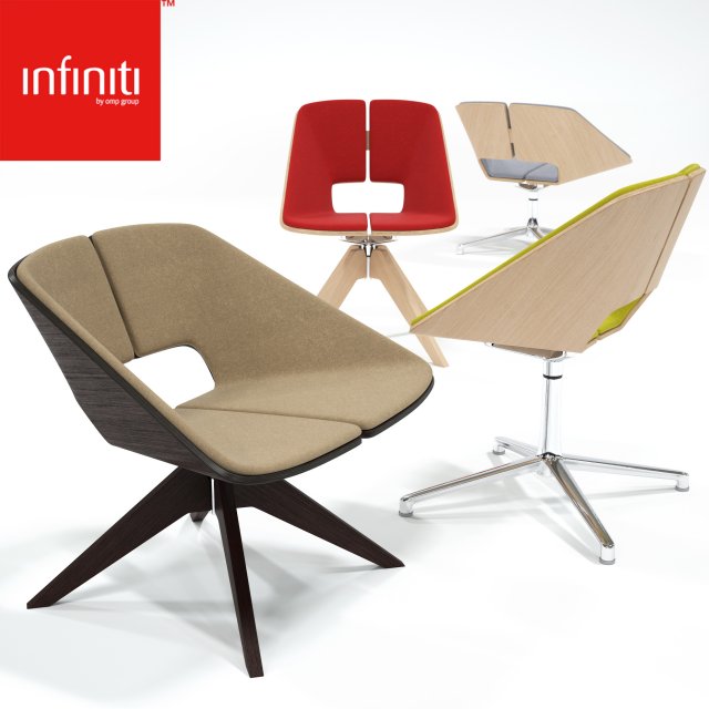 infiniti hug swivel Model 3D .c4d .max .obj .3ds .fbx .stl .blend 