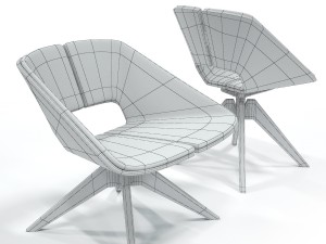 infiniti hug swivel Model 3D