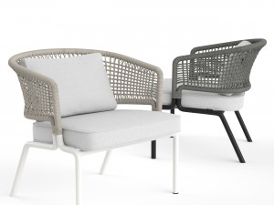 tribu contour clubchair Model 3D