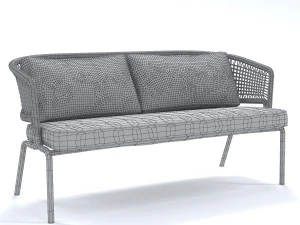 tribu contour sofa 3D Model