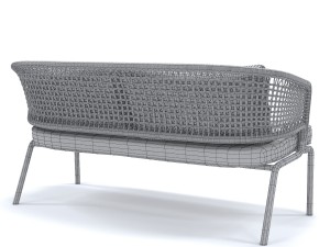 tribu contour sofa Modelo 3D