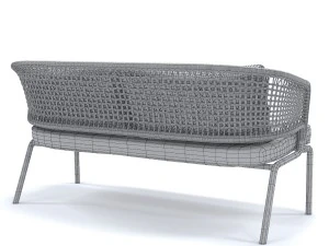 tribu contour sofa 3D Model