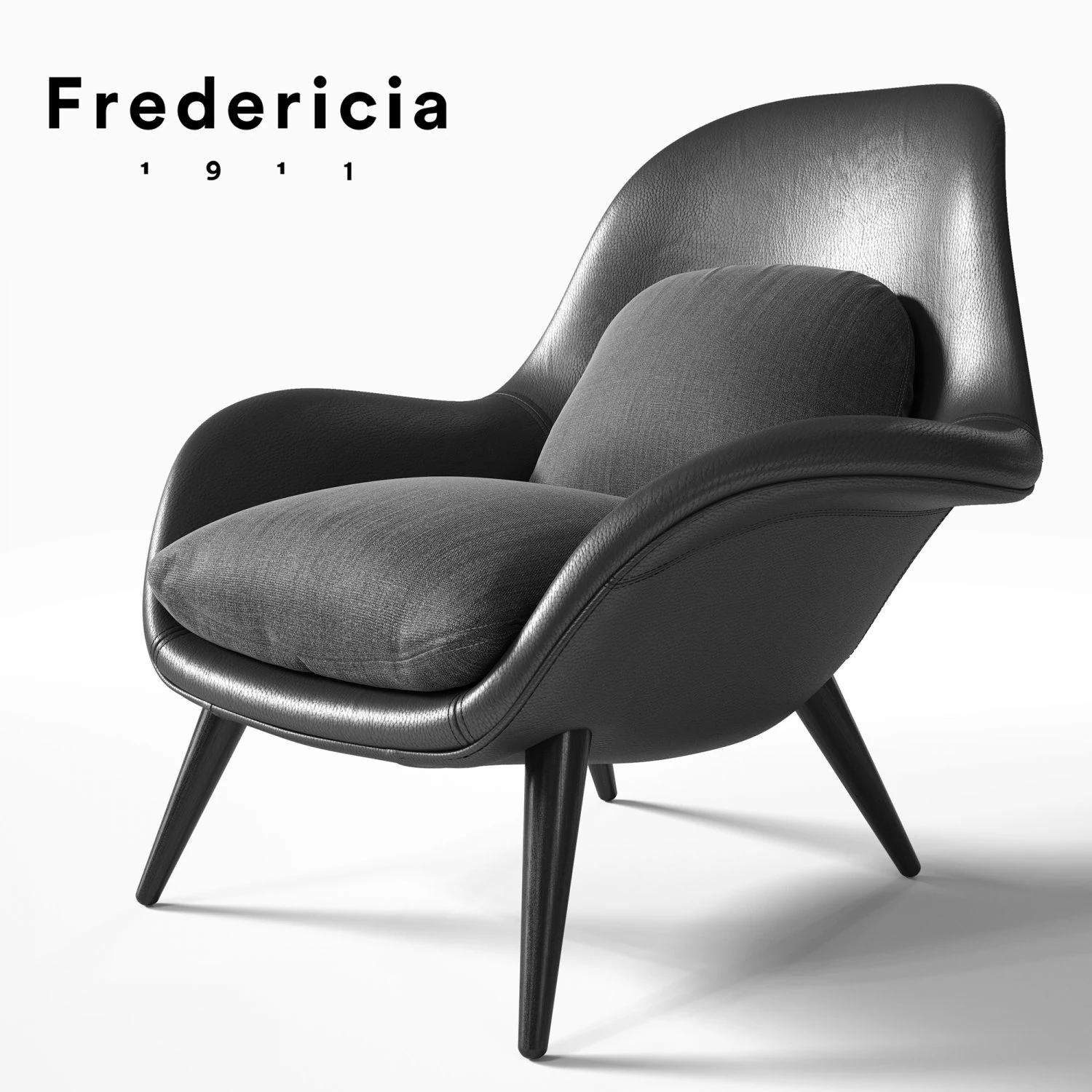 fredericia swoon 3D Model .c4d .max .obj .3ds .fbx .stl .blend 