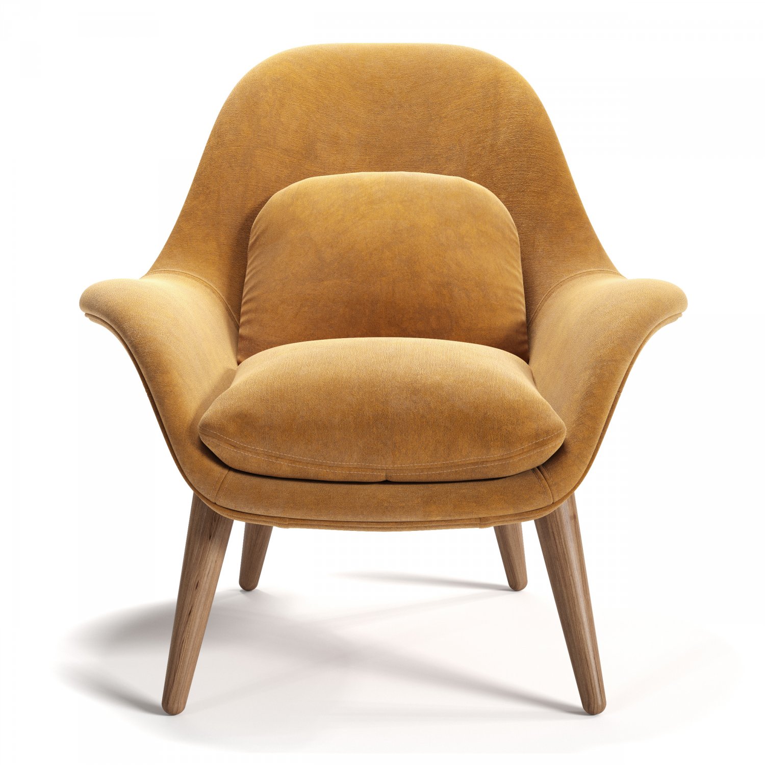 Кресло лаунж Fredericia Swoon model 1770