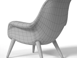 fredericia swoon 3D Model