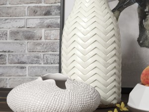 crate and barrel vases 3Dモデル