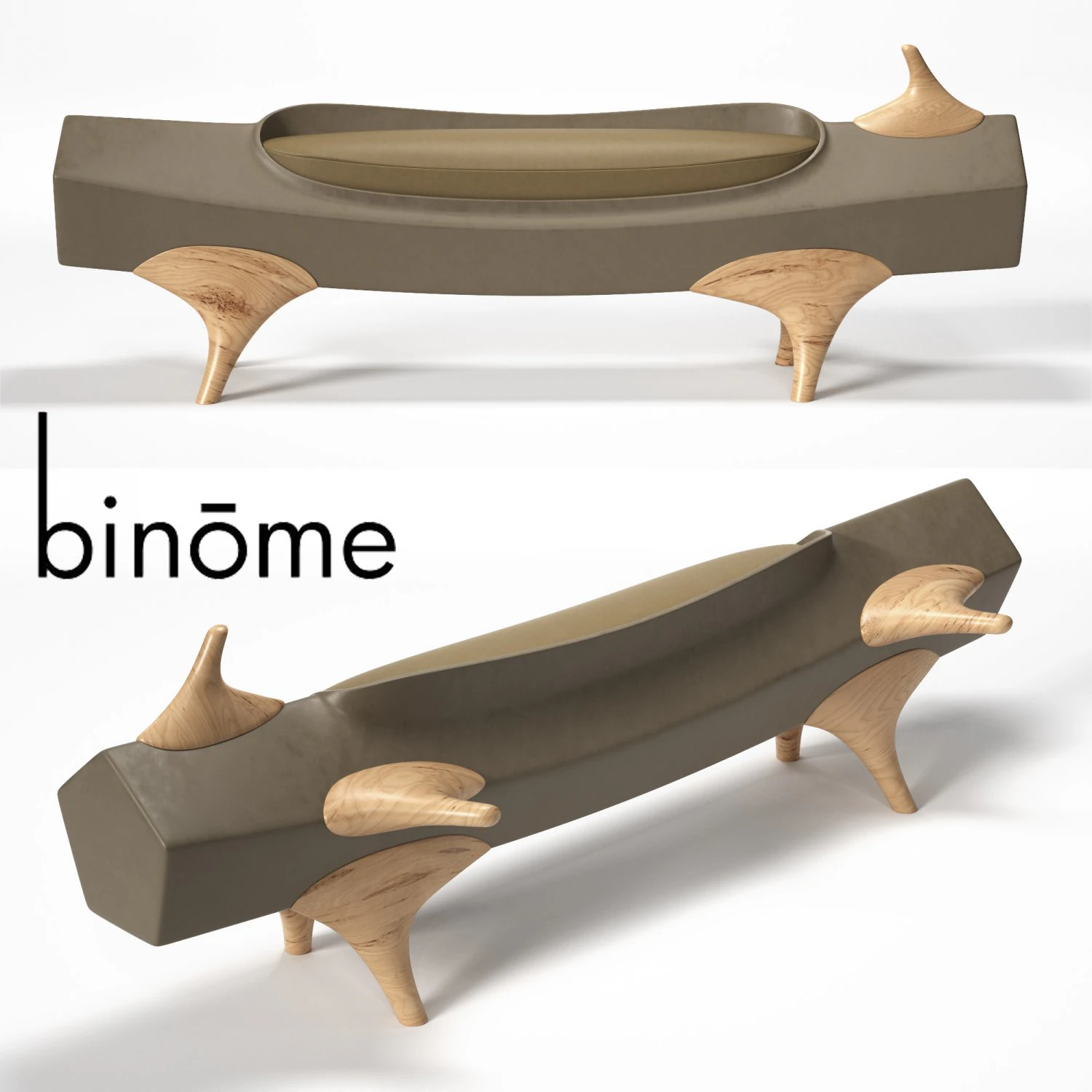 binome ronce 3D Model .c4d .max .obj .3ds .fbx .stl .blend 