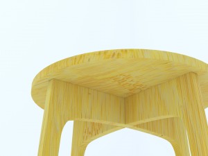 bar chair 3D Modell