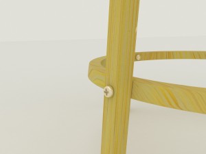 bar chair 3D Modell
