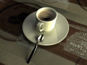 cup of coffee 3D मॉडल