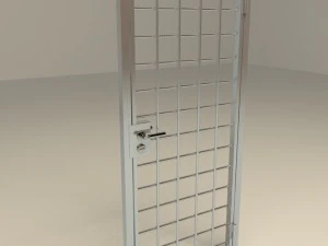 ґратчасті двері 3D Модель