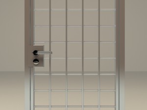lattice door 3D मॉडल