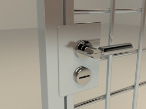 lattice door 3D मॉडल