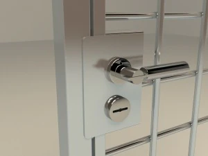 lattice door 3D Model