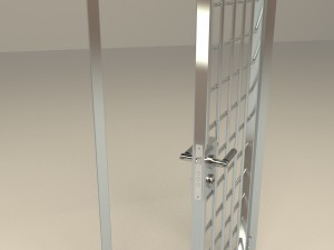 lattice door 3D मॉडल