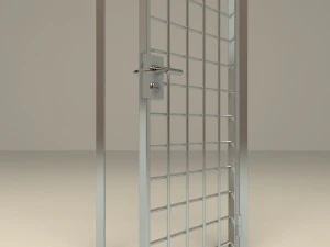 lattice door 3D Model