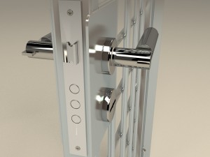 lattice door 3D मॉडल