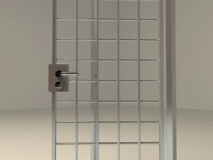 lattice door 3D Model