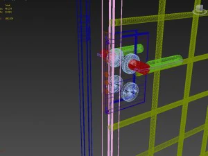 lattice door 3D Model