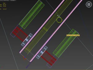 lattice door 3D Model