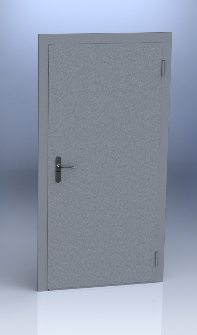 door Modelo 3D .c4d .max .obj .3ds .fbx .stl .blend 