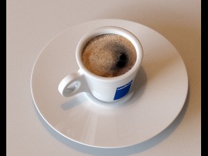 lavazza cup of coffee 3Dモデル