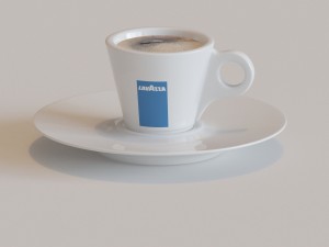 lavazza cup of coffee 3D Model