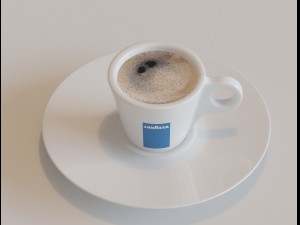 lavazza cup of coffee 3D Model
