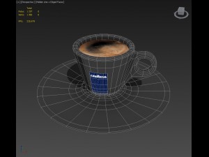 lavazza cup of coffee 3D Model