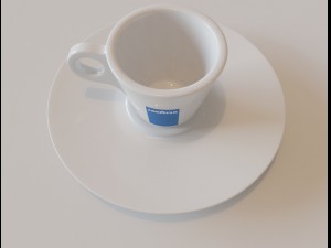 lavazza cup of coffee 3D Model