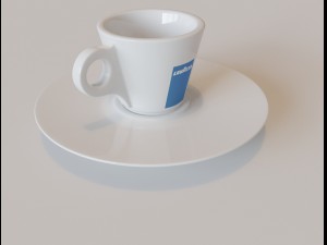 lavazza cup of coffee 3D Model