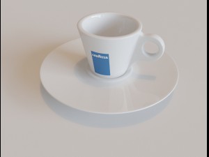 lavazza cup of coffee 3D Model