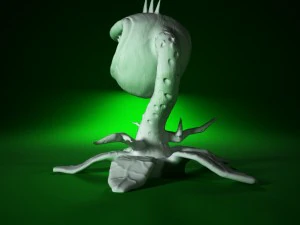 plant monster vs zombies 3D Print Model