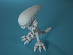 alien Modelo de Impressão 3D