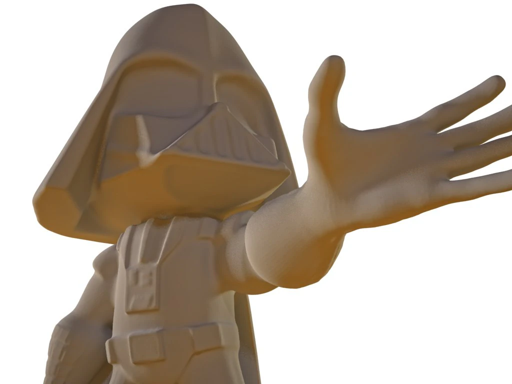 darth vader 3D Print Model .c4d .max .obj .3ds .fbx .stl .blend 