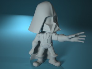 darth vader Model Cetak 3D
