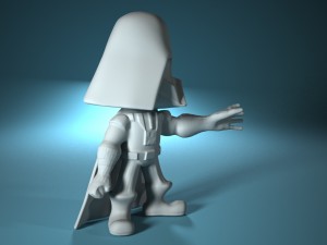 darth vader Model Cetak 3D