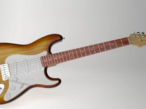 electric guitar 3D Model