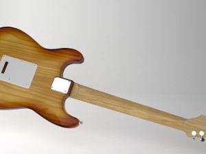 electric guitar 3Dモデル