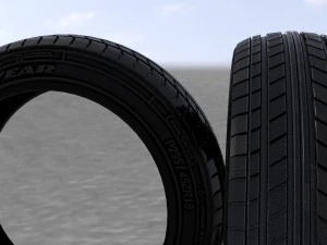 opona og&oacute;lna Model 3D