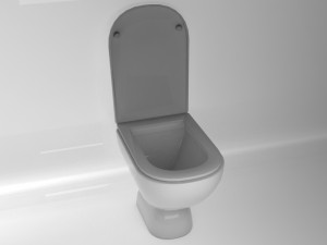 toilet Model 3D