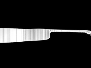 acoustic guitar 3D-Modell
