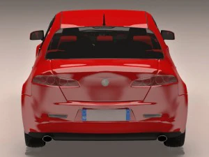 alfa romeo 159 Model 3D