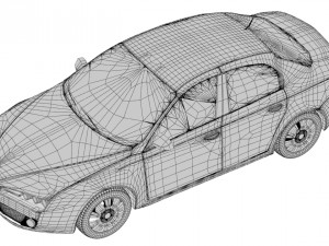 alfa romeo 159 3D Model