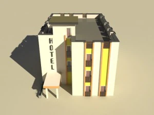 generic hotel 3D Model