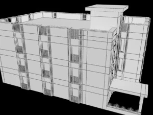generic hotel 3D Model