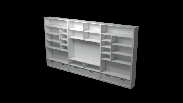library low poly 3D 모델 .c4d .max .obj .3ds .fbx .stl .blend 