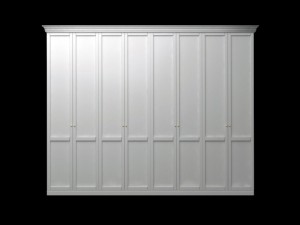 wardrobe low poly 3D मॉडल