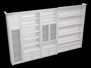 library 3D Модель