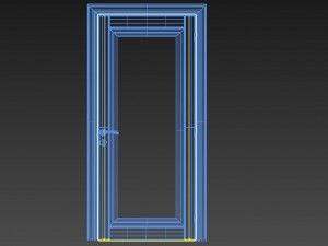 wooden door 3D Модель